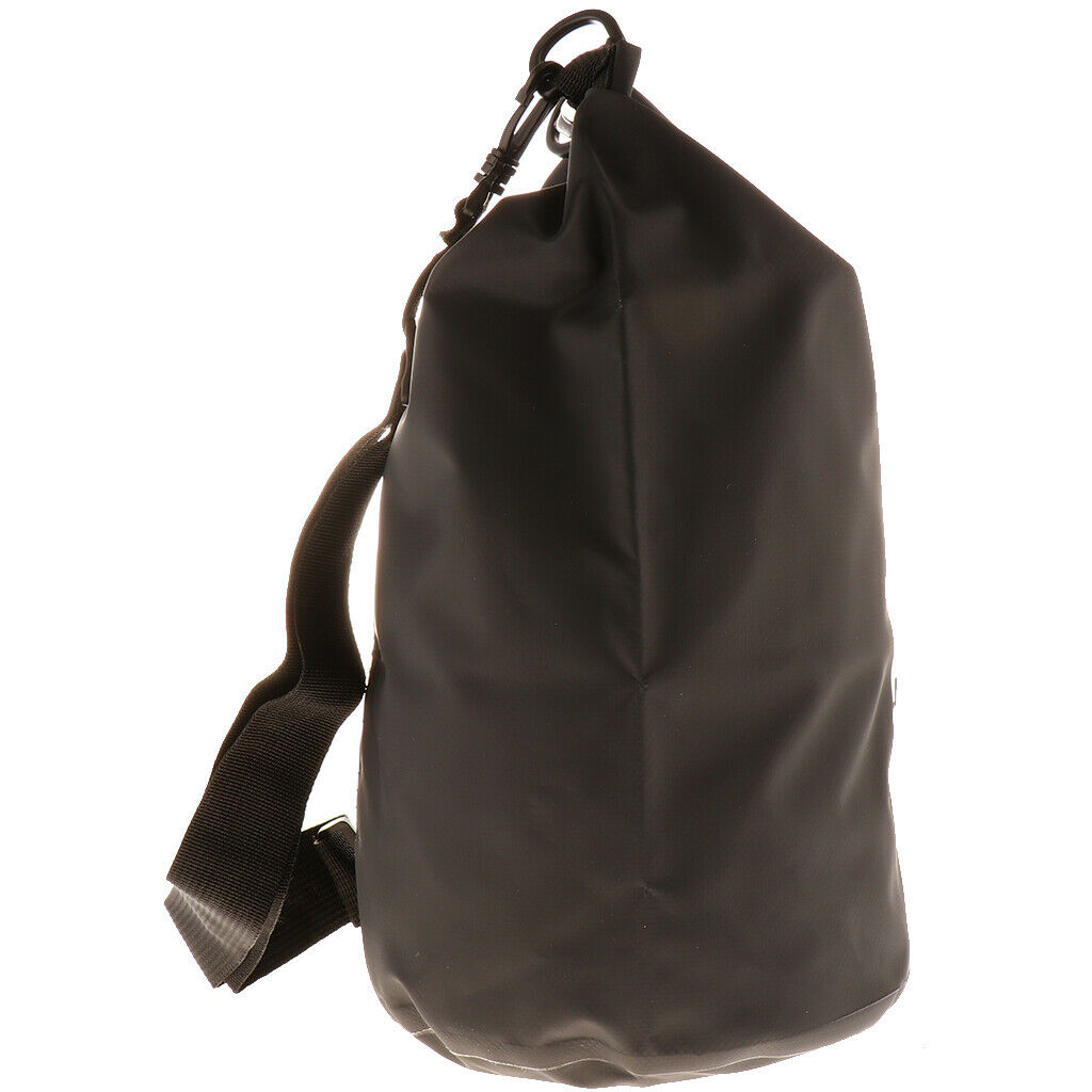 Waterproof Dry Bag Backpack Beach Bucket Rafting Kayaking Dry Sack Black