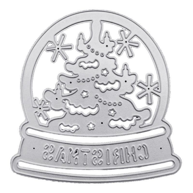 Christmas Ball Metal Cutting Dies Stencil DIY Scrapbooking Album Paper Card Mold