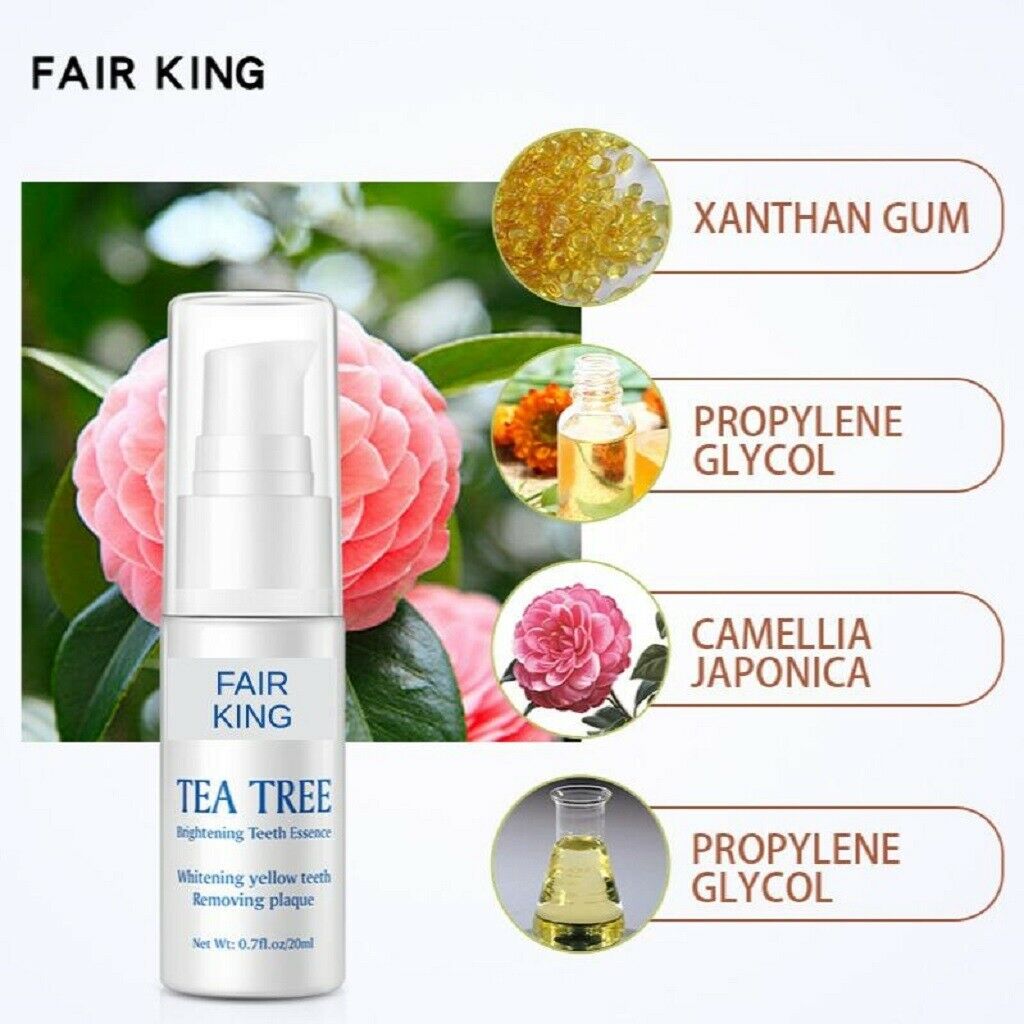 Teeth Odor Whitening Powder Odor Oral Hygiene Plaque Cleaning 20ml 0.53FL.OZ