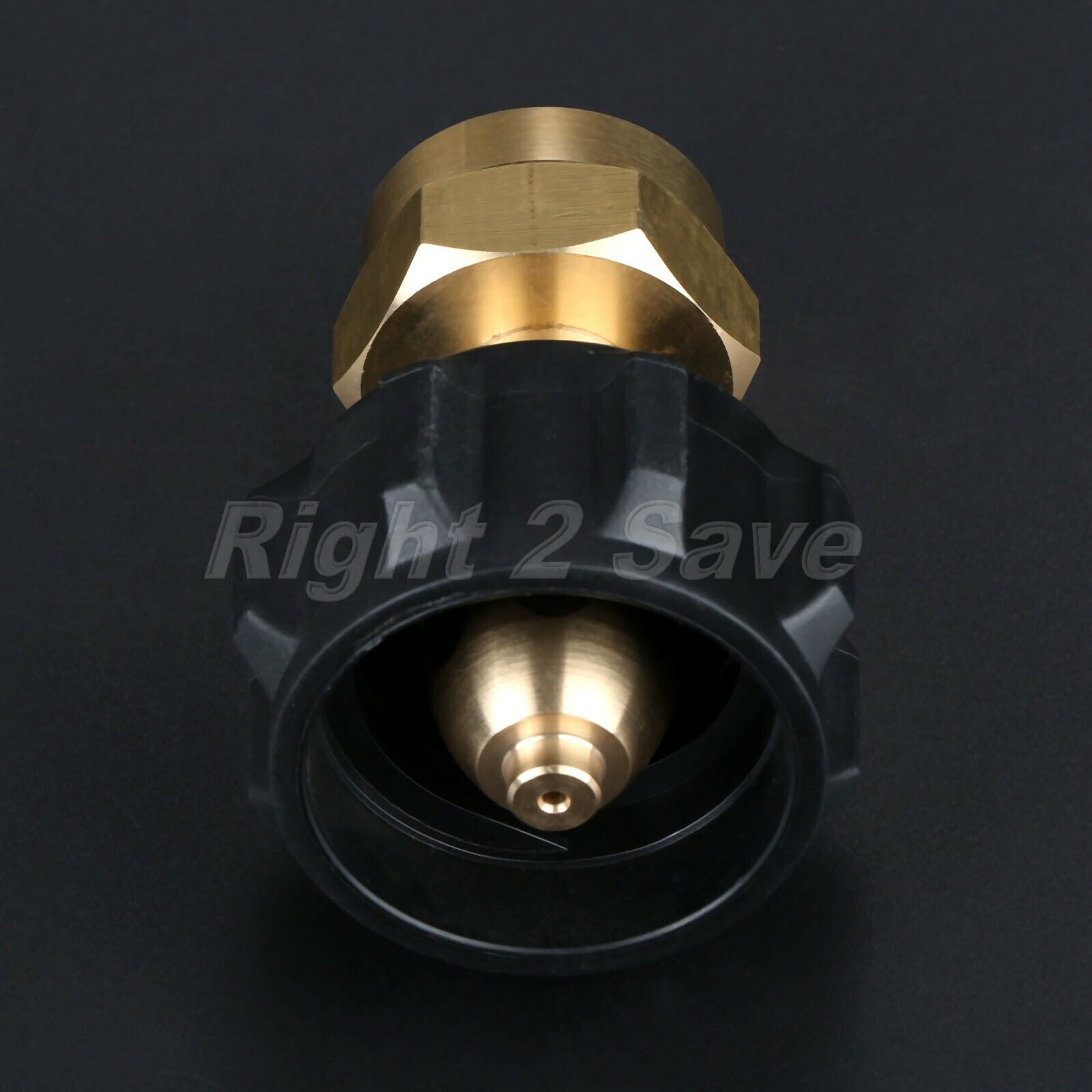 Outdoor Camping Propane Refill Adapter Gas 1 LB Cylinder Tank Coupler Adapter