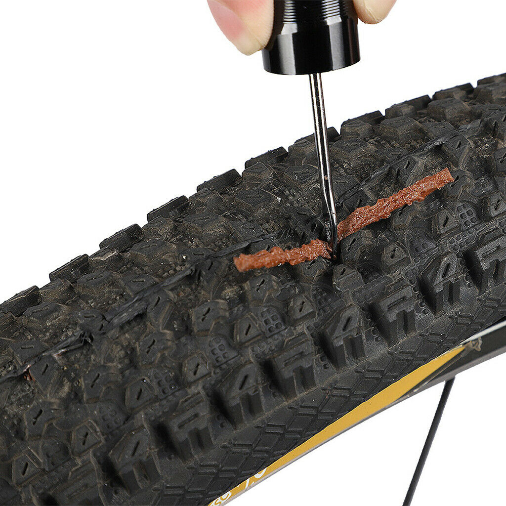 Pump Head MTB with Glue Straps Quick Tyre Inflator for Presta Schrader Valve