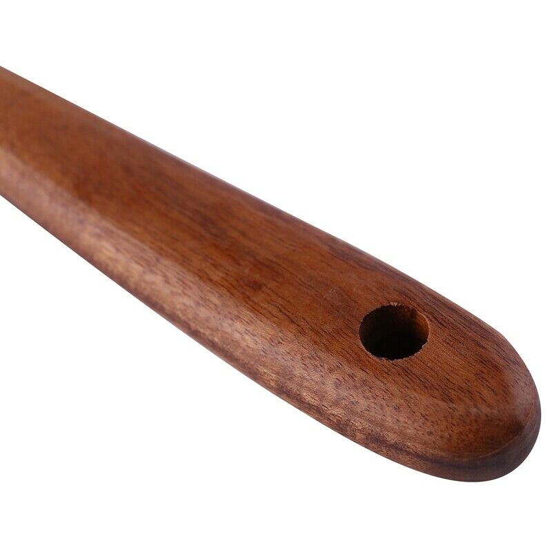 Teak Wood Spoon Long Handle Spoon Ladle Big Rice Paddle Wooden Cooking Spoon SC5