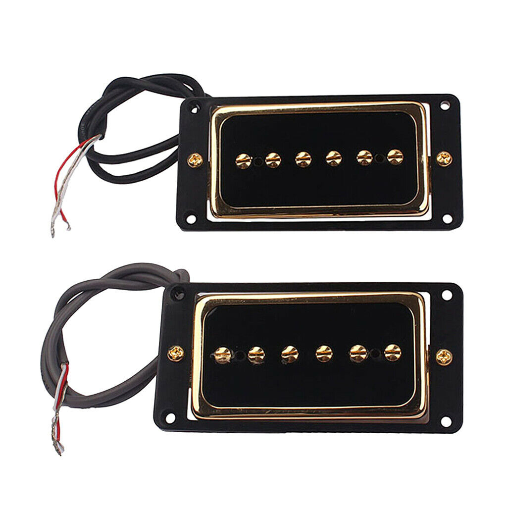 Electric Guitar Replacement Alnico 5  Pickup Set Copper Soap Bar