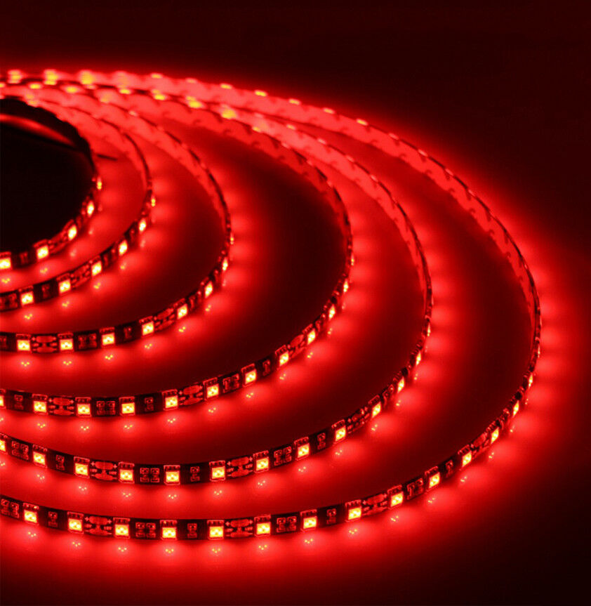 4pc LED RED GOLF CART KART NEON UNDERBODY UNDERGLOW LIGHT 12V CUSTOM WATERPROOF