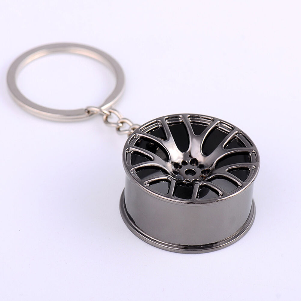 Creative Wheel Keychain Automotive Car Key Ring Chain Wheels JC.l8
