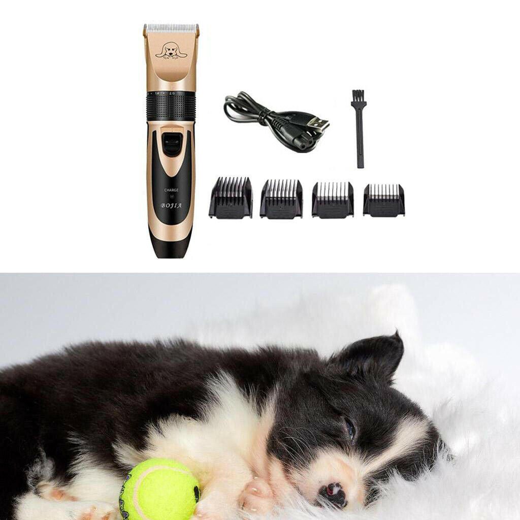 Dog Cats Hair Trimmer Shaver Cordless Clippers 1200mAh Professional 5-gear