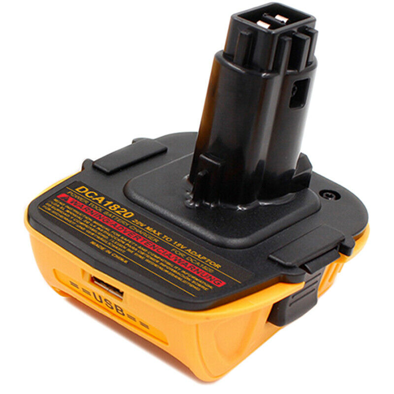 4X(for Dca1820 18V USB Adapter Work with Dewalt Max Xr Dcb200 Dcb201 Dcb203Y4O3)