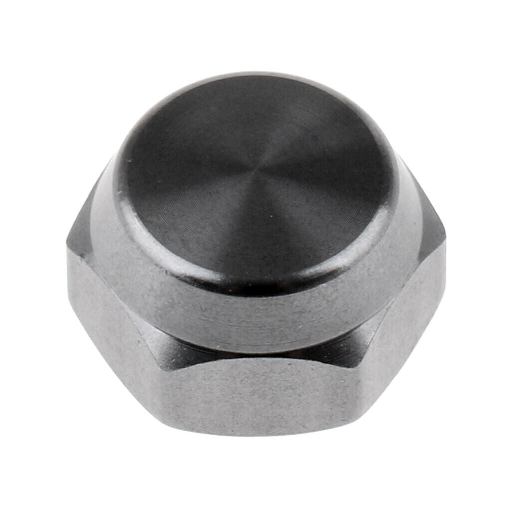 2 Pieces of Baitcasting Reel Screw Nut (1 X Red, 1 X Gray)