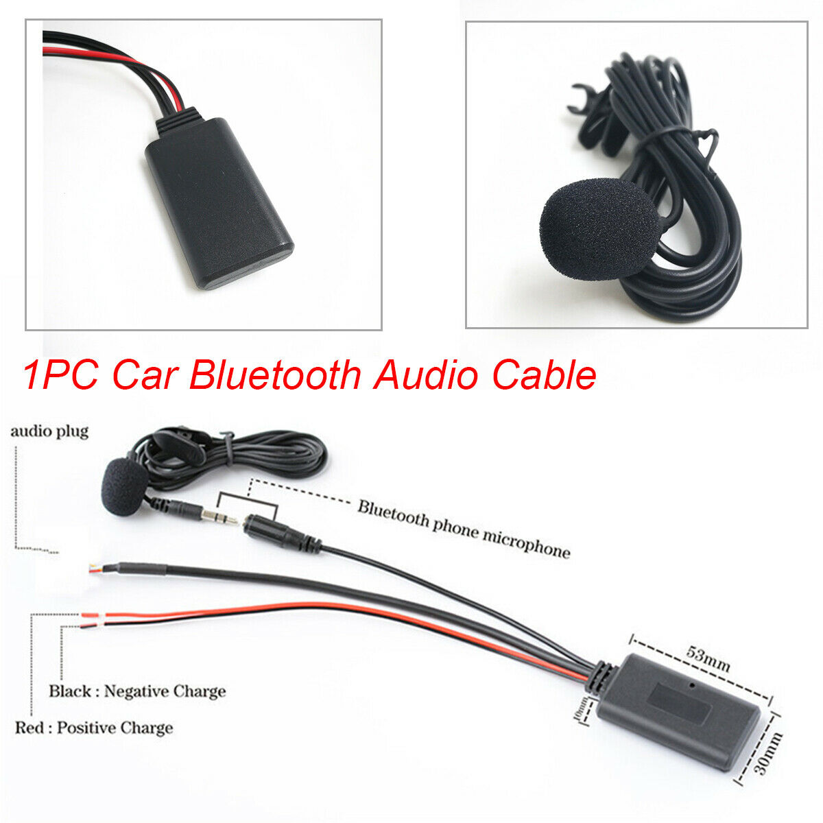 For Mercedes-Benz Special by abaecker BE2210/ BE1650 AUX Bluetooth Audio + MIC