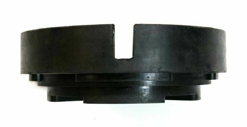 1xCross Slotted Frame Rail Floor Jack Disk Rubber Pad Adapter For Pinch Weldside
