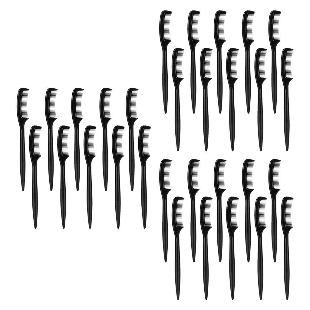 Lots 30 Travel Plastic Eyebrow Extension Combs Brushes Makeup Tools Set
