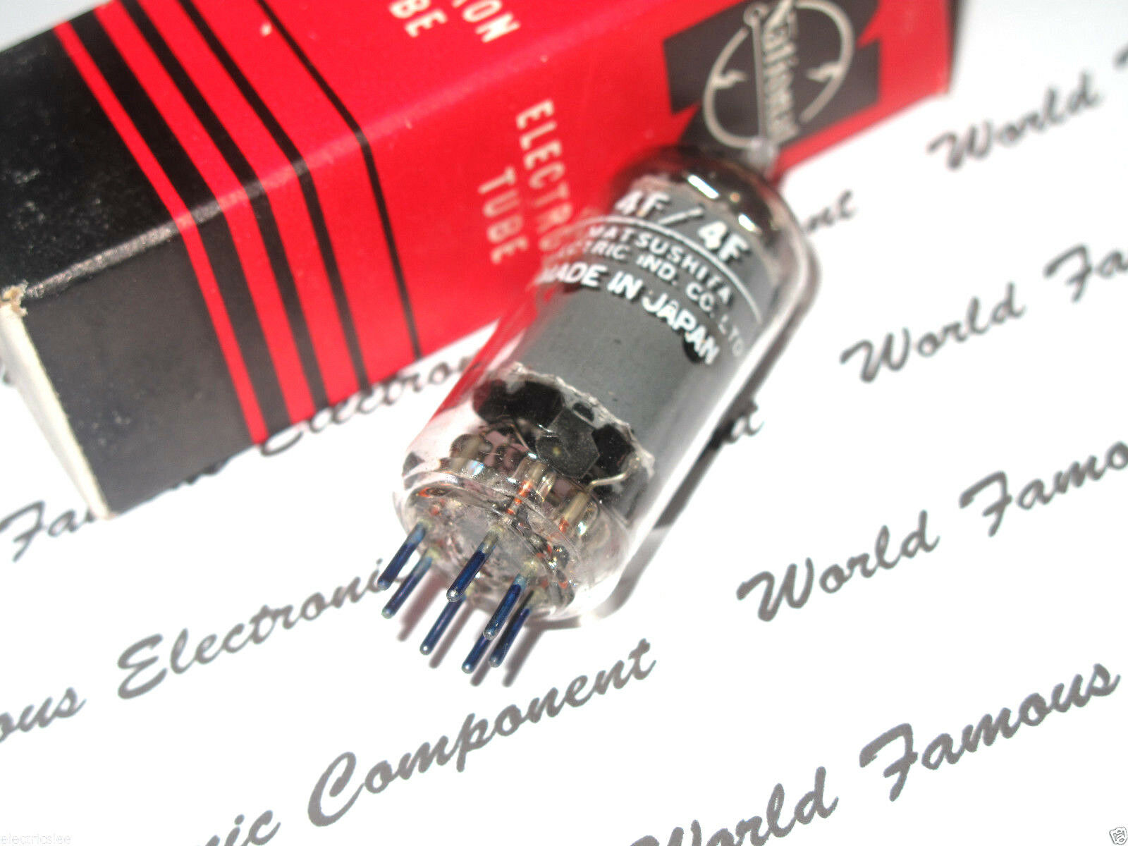 20pcs - 3AU6 National/MATSUSHITA Radio Vacuum tube NOS NIB - Japan