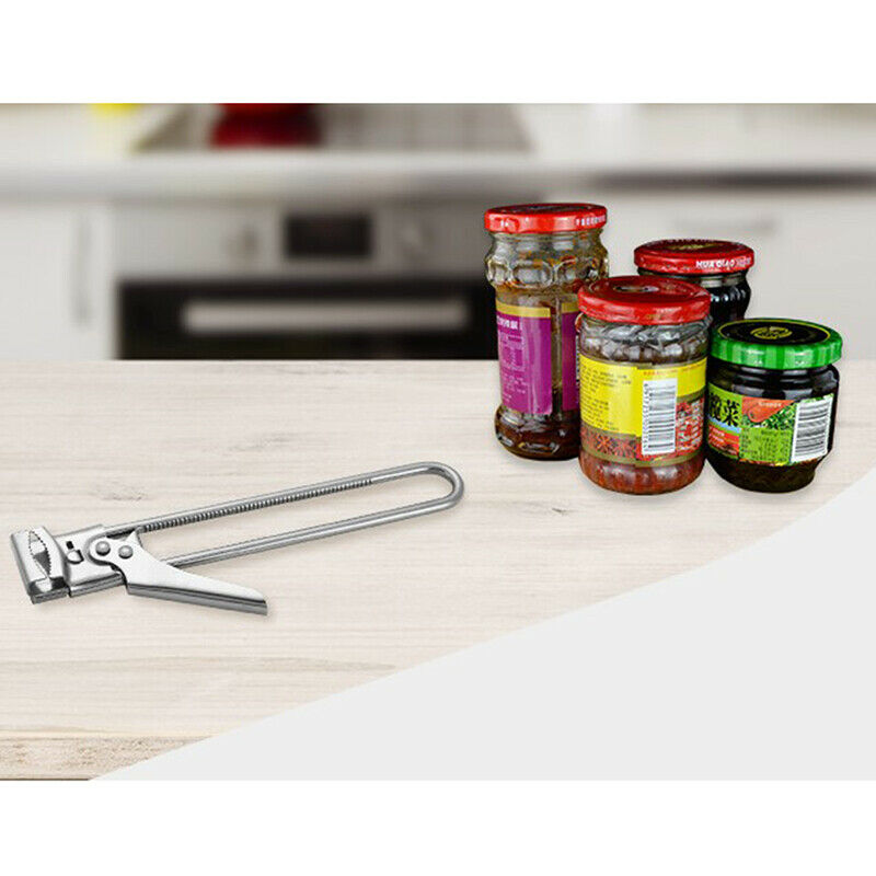 1pc Stainless Steel Adjustable Can Opener Multifunctional Beer Bottle OpenerBDA