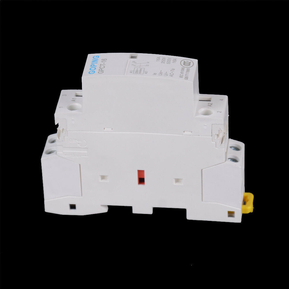 2P 16A 220V/230V 50/60HZ Din rail Household ac contactor A Tt