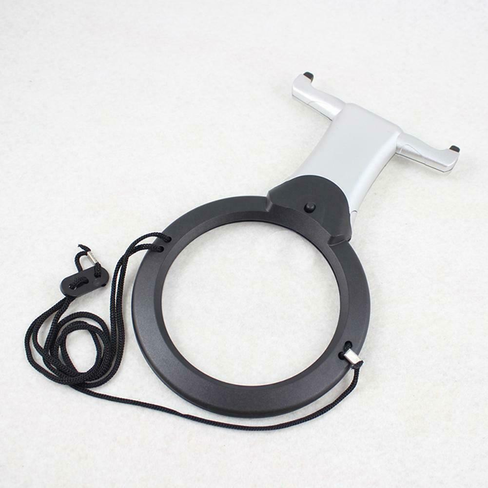 2 LED Loupe Lighted Reading Magnifier Neck Wear Sewing Magnifying Glass