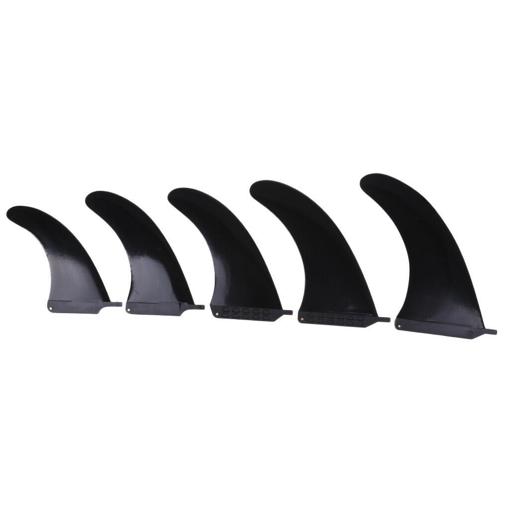 Universal Surf Center Fin with Fin Screw Plate for Longboard Surfboard 166mm