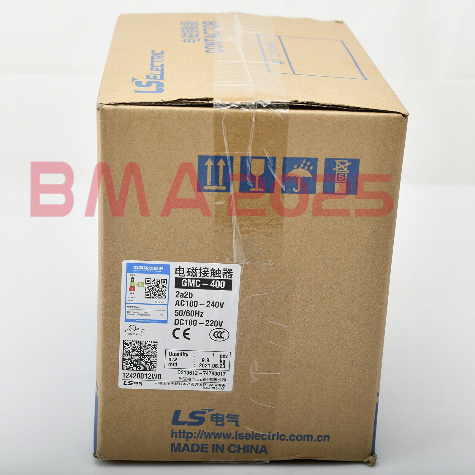 1PC New LS Contactor GMC-400 AC 220V GMC400 1year warranty DHL Free Ship