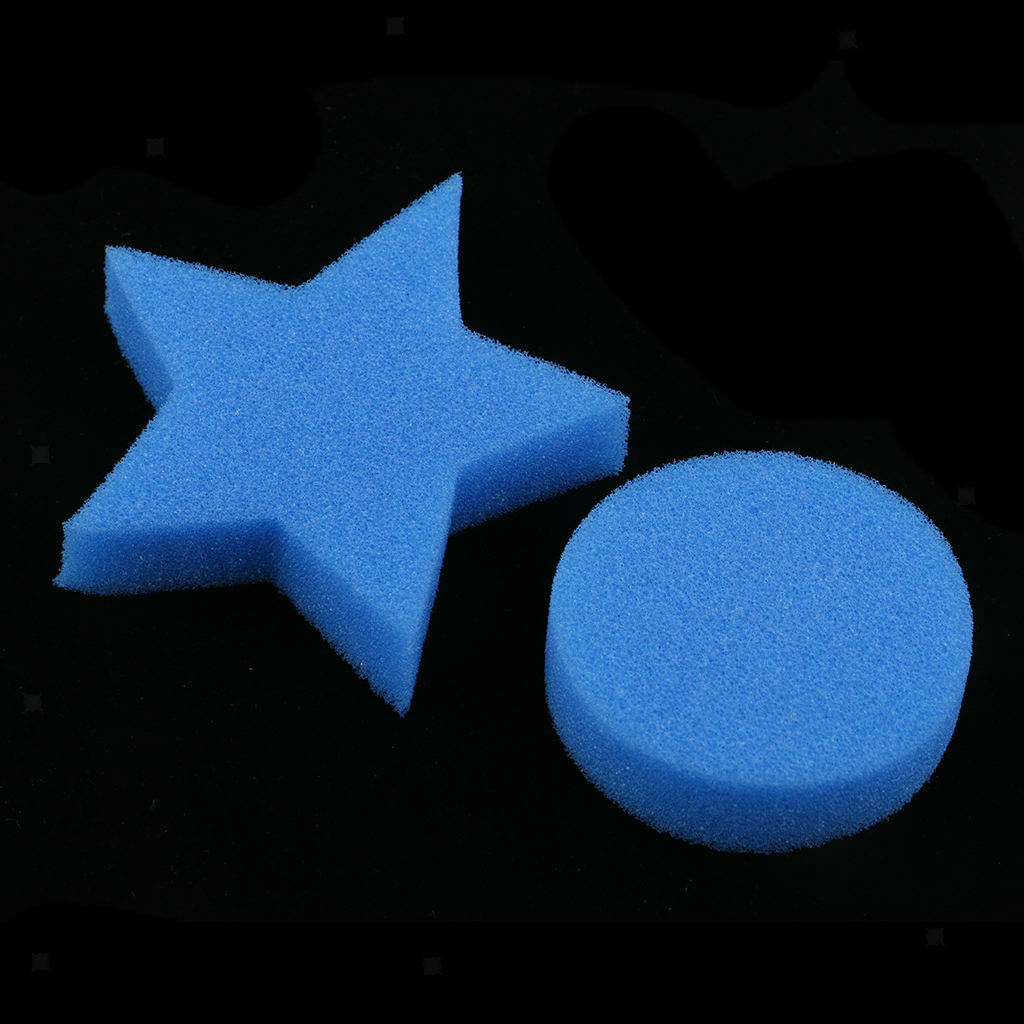 18pcs Geometric Shape Painting Sponges Stamp Set Kids Art Craft Painting