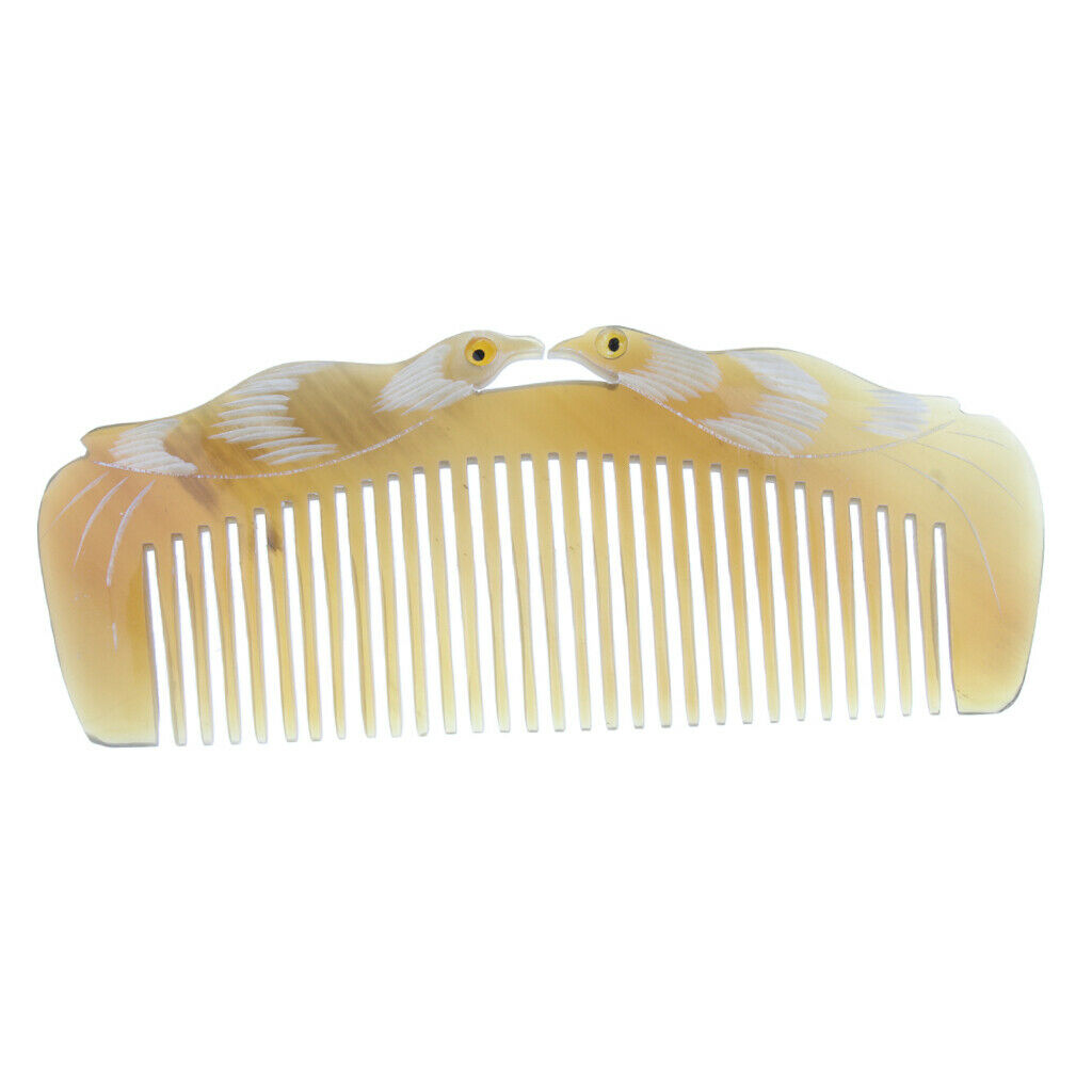 Handmade Hair Beard Comb, Anti-Static Massage Comb, Palm Travel Scalp Massager,