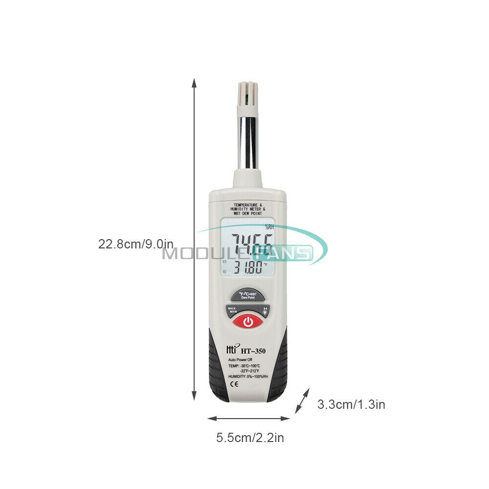 Digital Humidity Temperature Meter Mini Hygro Thermometer Tester Tool Handheld