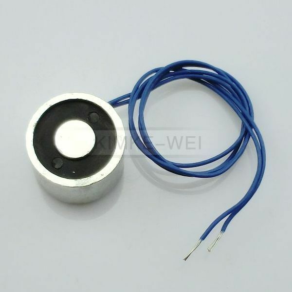12V DC 5.5 LB 2.5kg Electric Lifting Magnet Electromagnet Solenoid Lift Holding