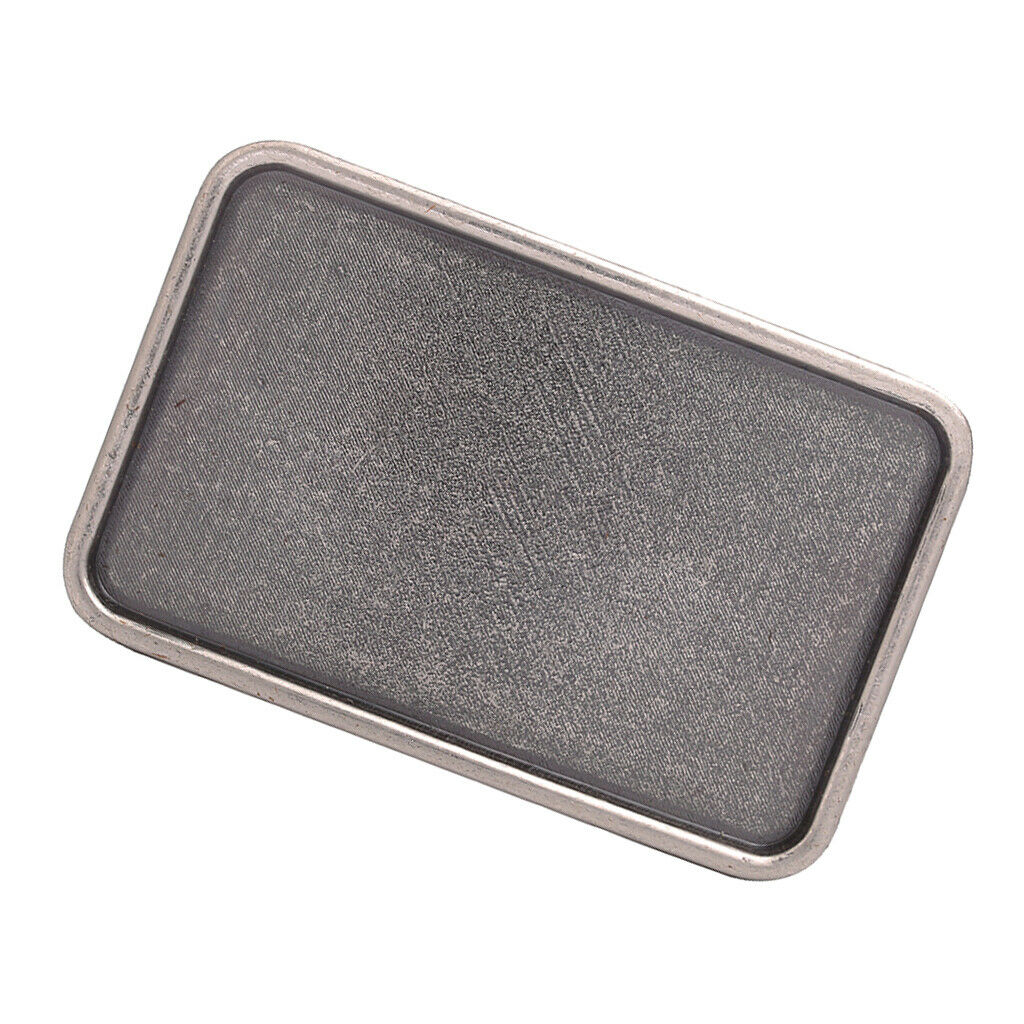 Western Cowboy Cowgirl Rodeo Zinc Alloy Rectangular Belt Buckle Replacement
