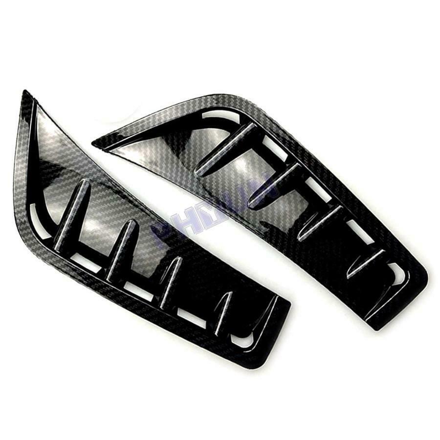 2x Front Bumper Side Air Vent Splitter Spoiler For Mercedes GLC Series Class