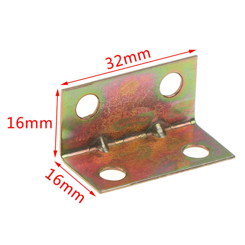 5Pcs Stainless Steel Corner Bracket Connectors Corner Stand Support Furni.l8