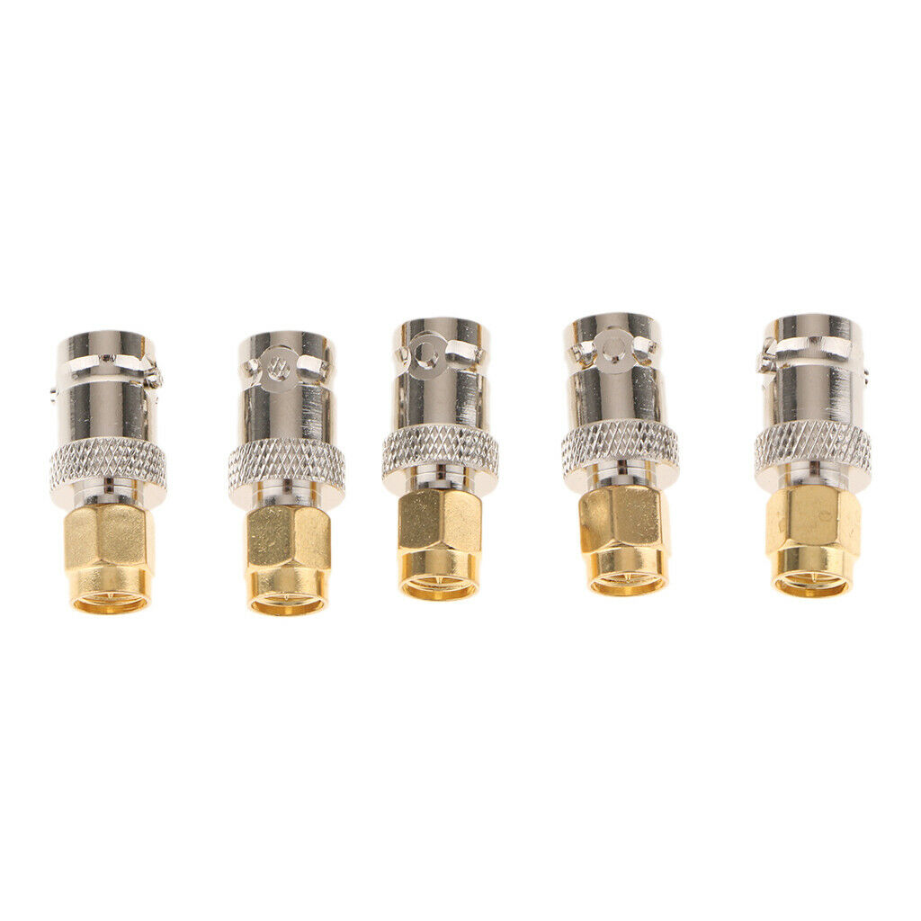 5pieces sma male to bnc female sma to bnc-jk rf