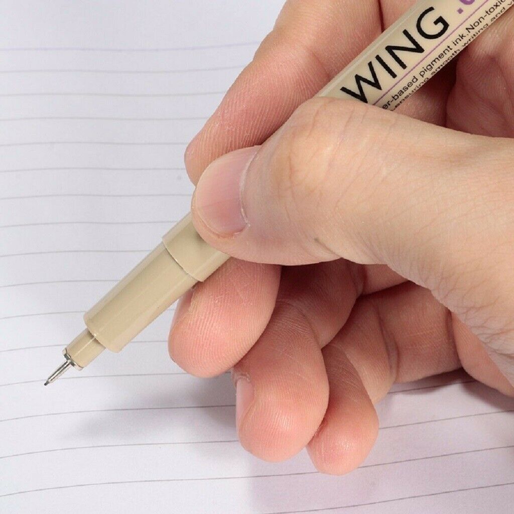 PIN-1.0 Hook Line Painting Pen for Engineering-drawing Art-painting Writing