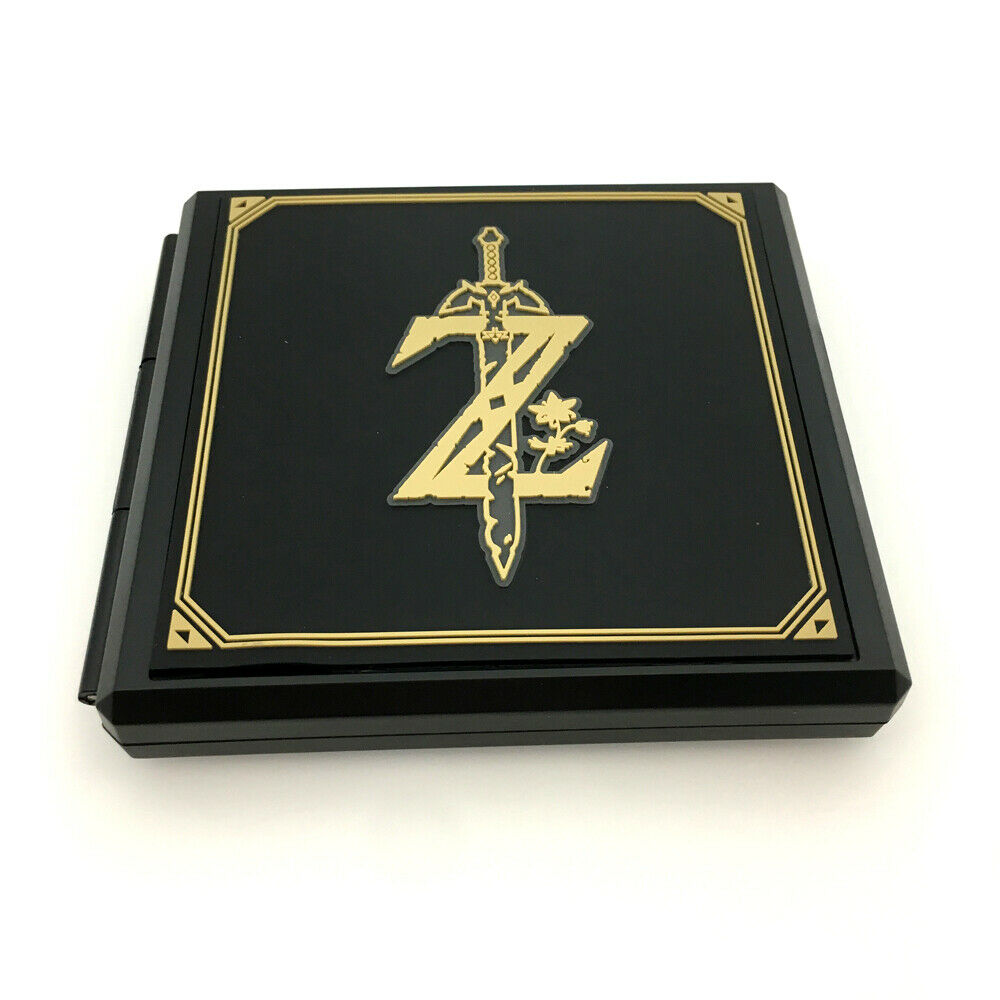 Black Zelda 12 in 1 Novel Portable Game Card Storage Case for Nintendo Switch NS