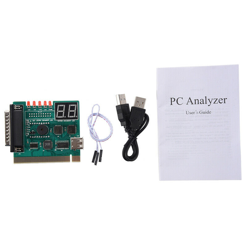 Motherboard USB & PCI Analyser Diagnostic Card Tester for Desktop & Laptop PC C5
