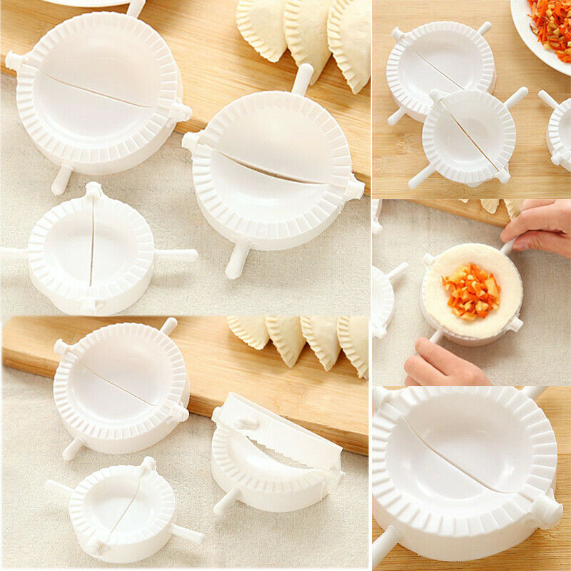 3Pcs Modern DIY Dumpling Maker Mould Dough Press Meat Pie Pastry Dumplings Mold