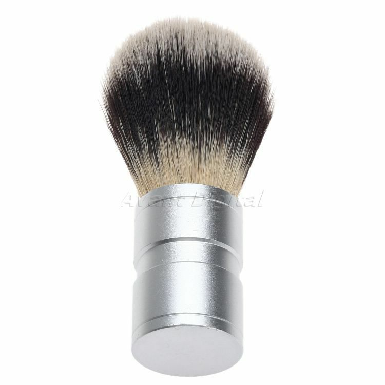 Men's Professional Badger Hair Shaving Brush Silvertip Handle Barber Home Tool