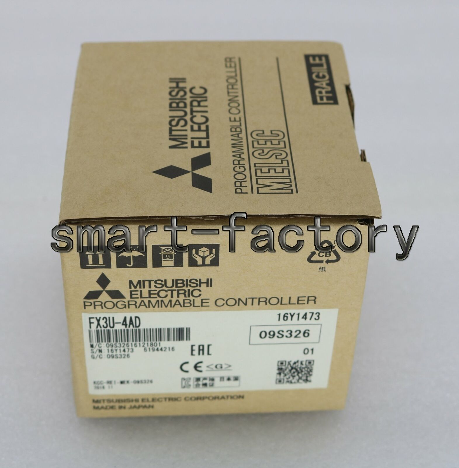 New In Box Mitsubishi FX3U-4AD FX3U4AD PLC Module one year warranty