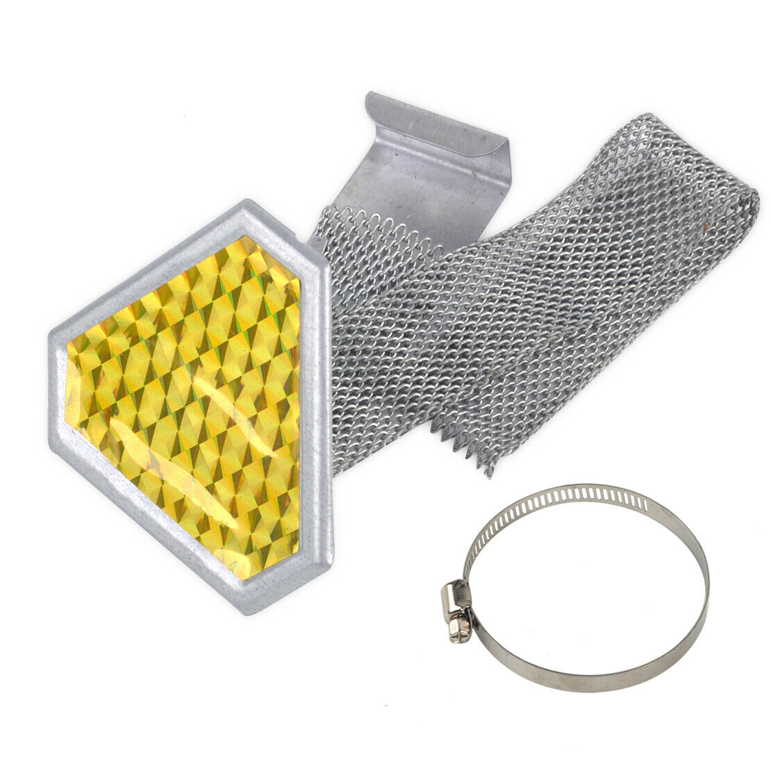 Yellow Car Anti Static Reflective Belt Warn Reflector Noise Elimination Strap An