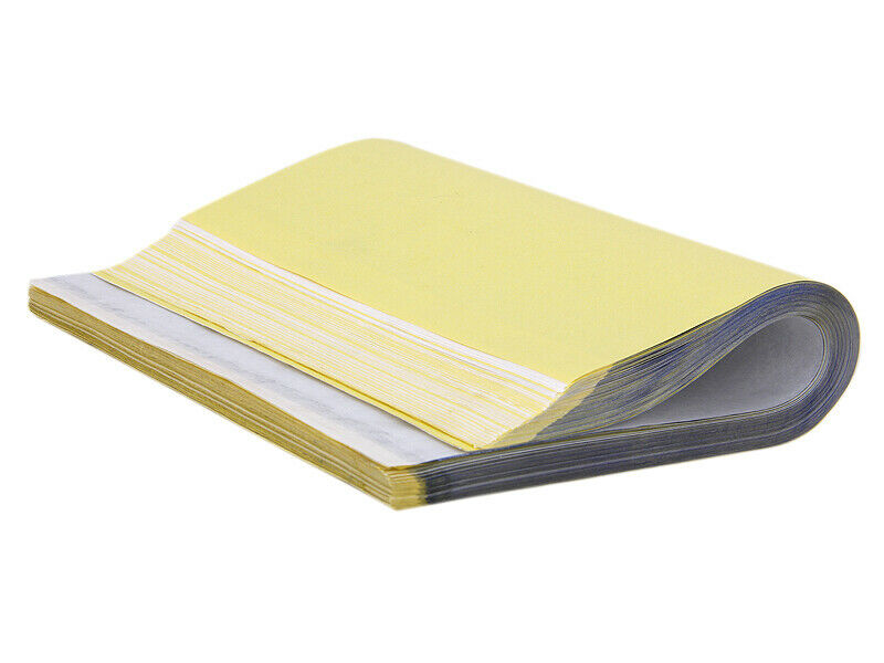 50x Professional Tattoo Transfer Paper Thermal Stencil Paper for Tattoo