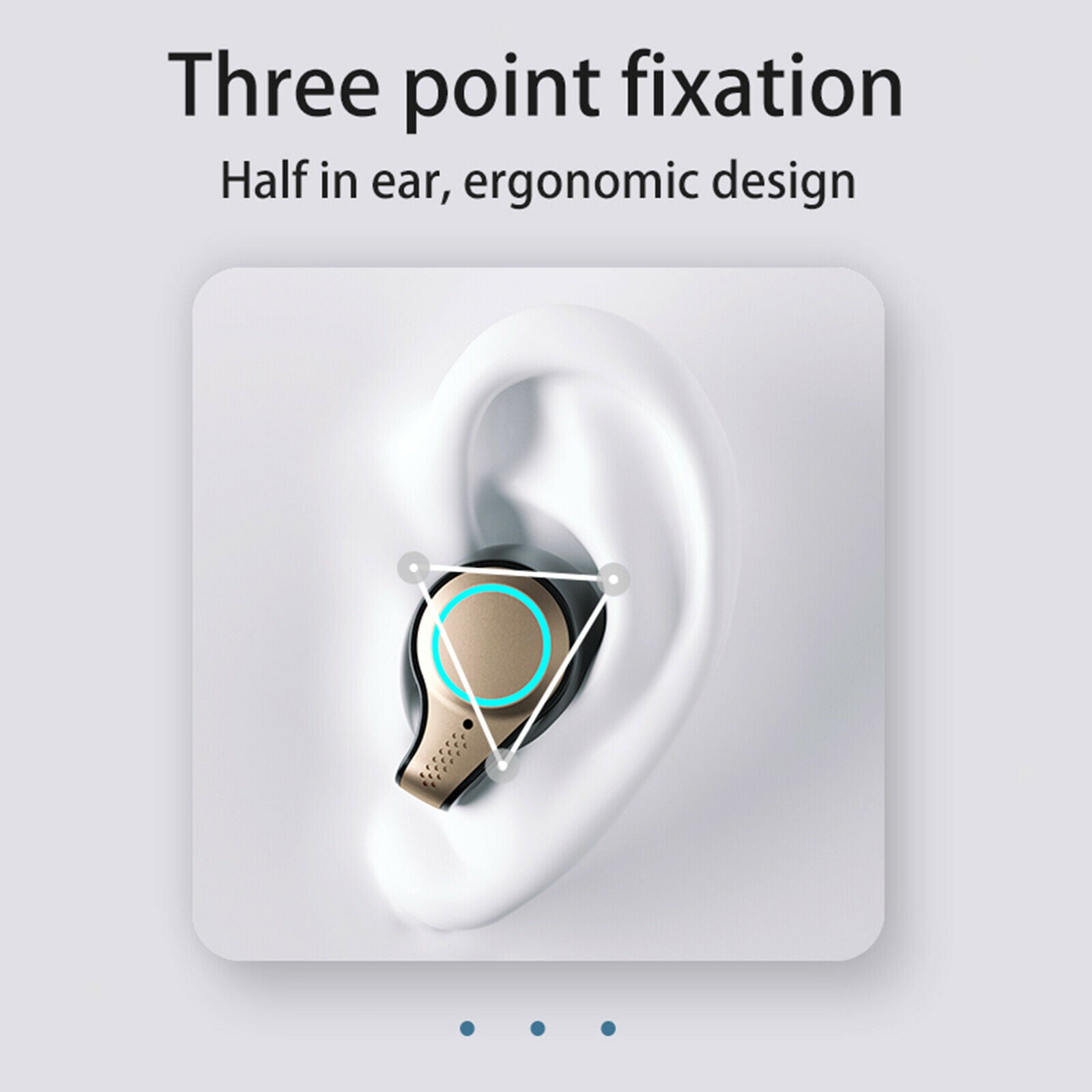 M18 Wireless Earbuds Bluetooth V5.0 Headphones with Mic LCD Display Charging Box