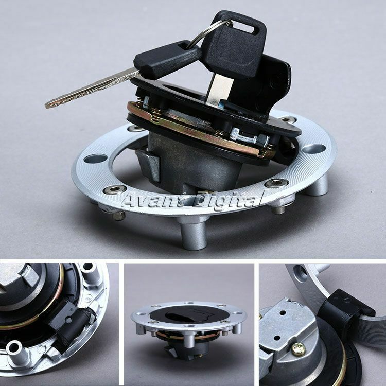 Car CNC Aluminum Gas Fuel Tank Cap Cover Fit for Suzuki GSXR600 2003 2002 2001
