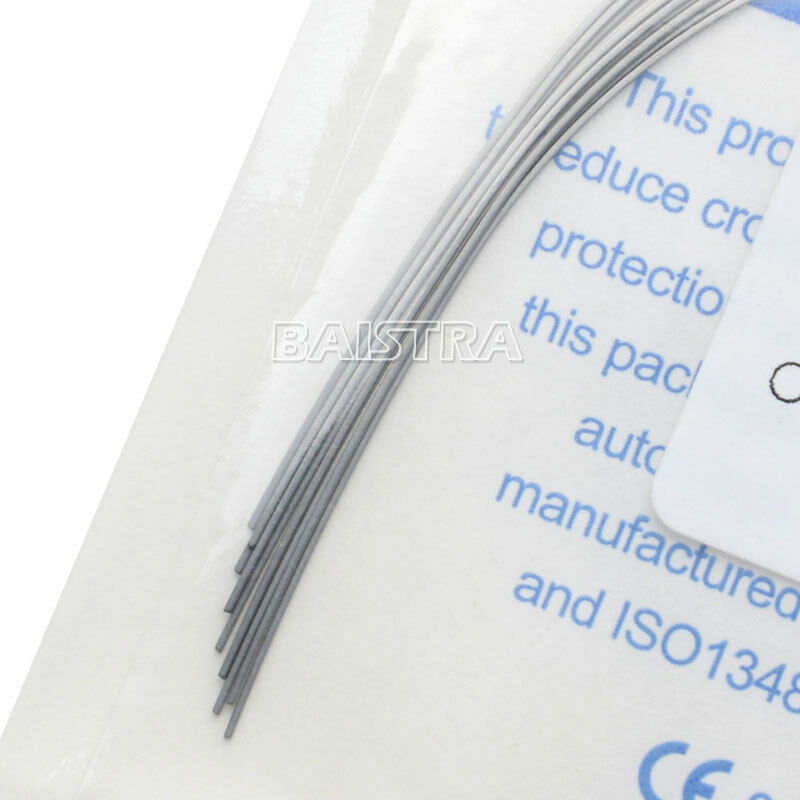 50Packs Orthodontic Dental Super Elastic Niti Rectangular Arch Wires 20*20 Upper