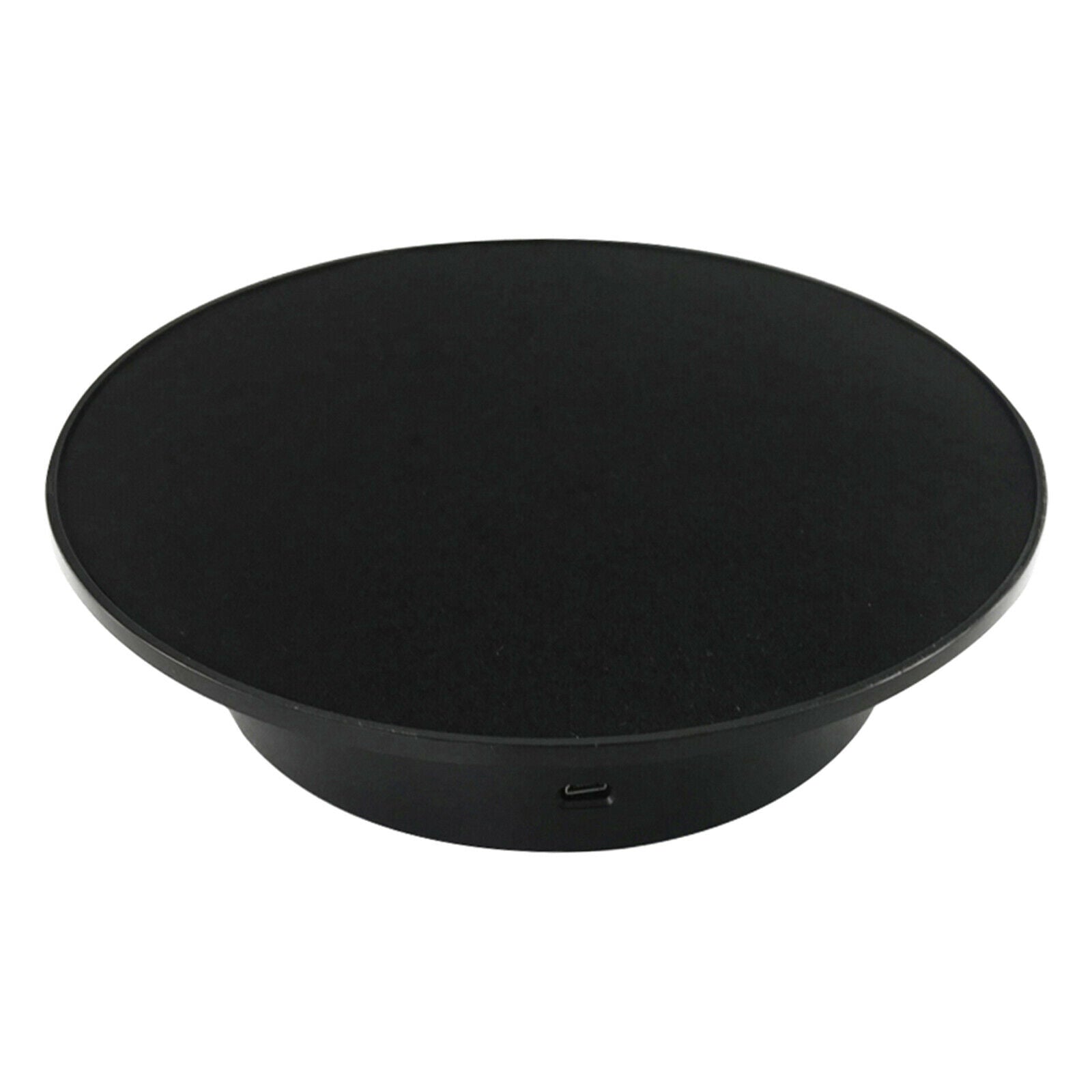Velvet Top Display Turntable Rotating Display Base Stand for Jewelry Phone