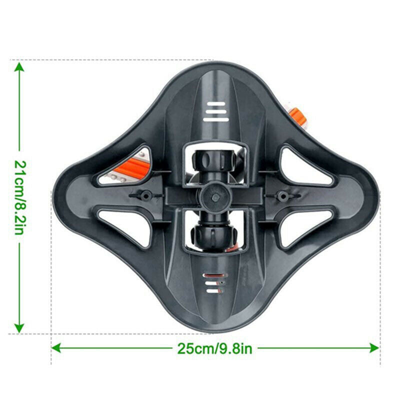 Garden Lawn Sprinkler Automatic 360Degree Rotating Irrigation Water System 60PSI