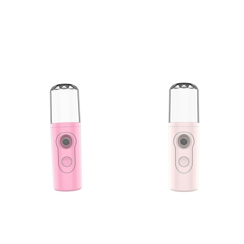 2x 30mL Mini Facial Humidifier Spa USB Face Sprayer Atomization Skin Care