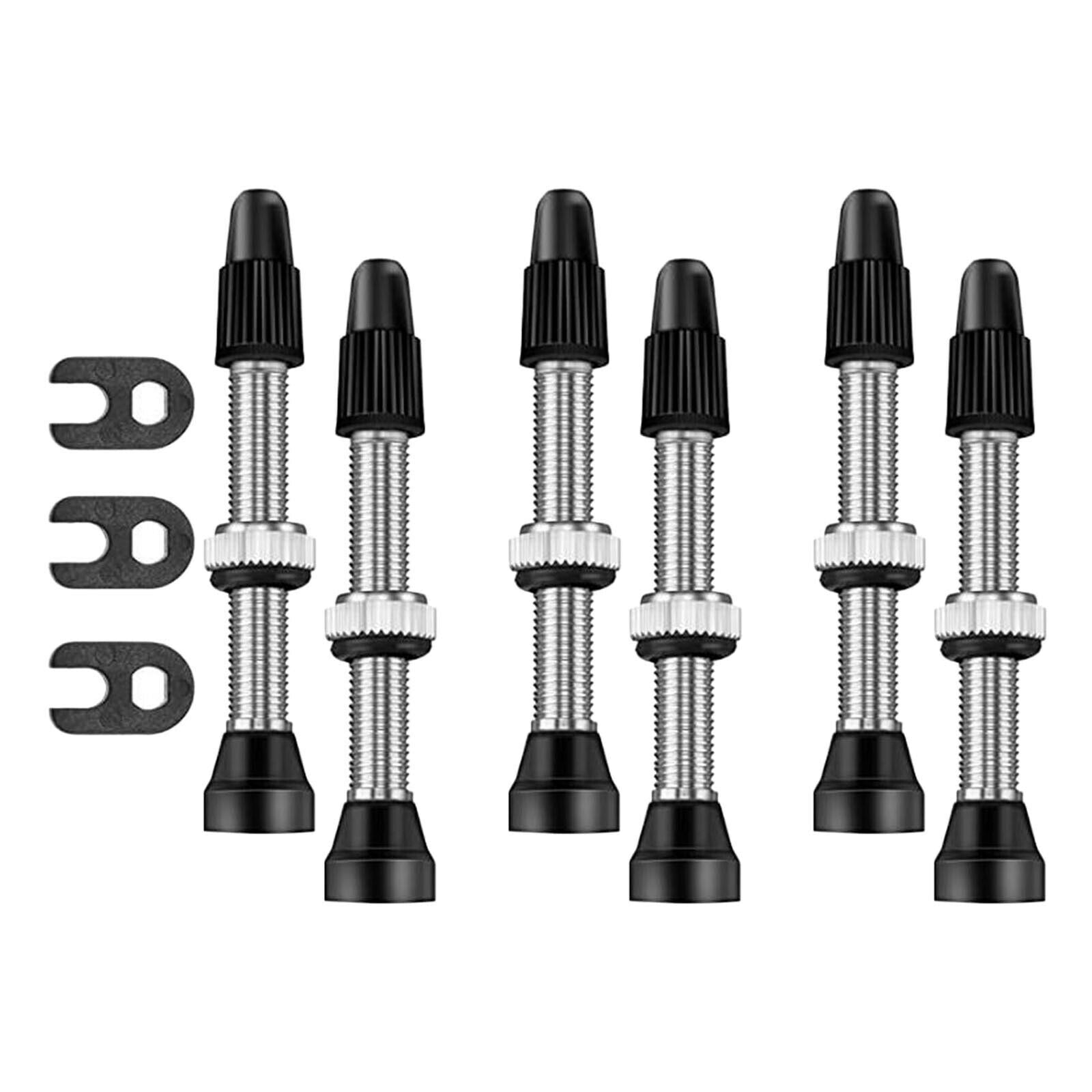 Presta Valve Stem Kit with Valve Core Remover Tool Super Light Accessories