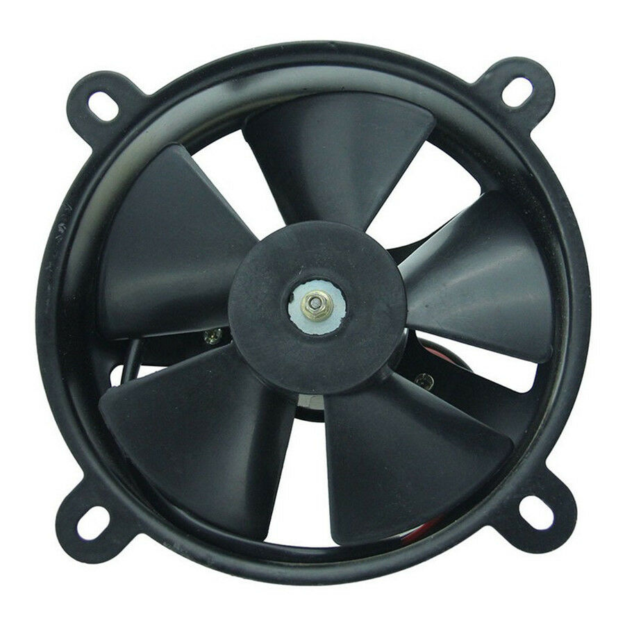 1x Universal Motorcycle Oil / Water Cooler Electric Radiator Thermal Cooling Fan