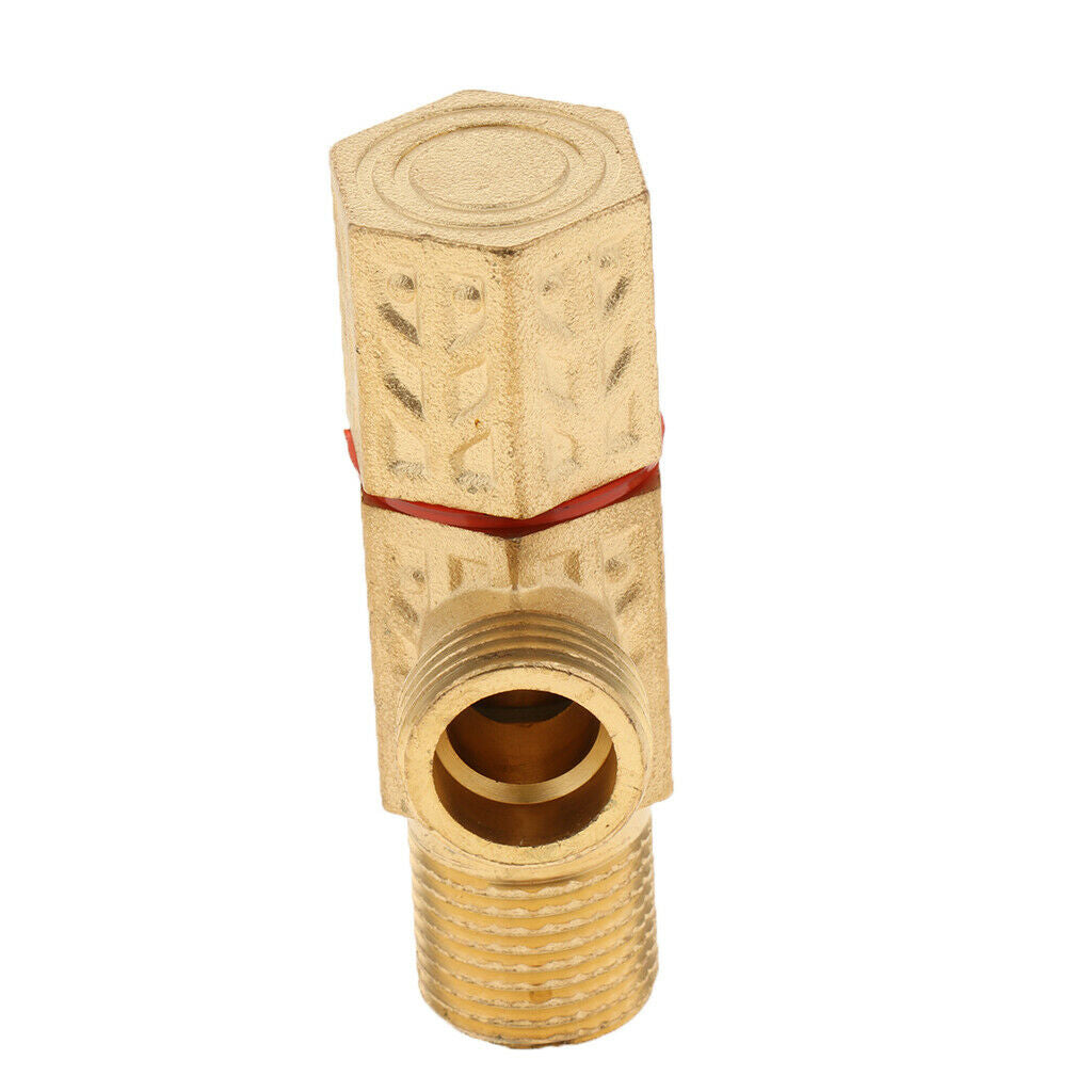 Brass Hose Fitting Connector Tee Tube Valve with Three Different Openings Quick