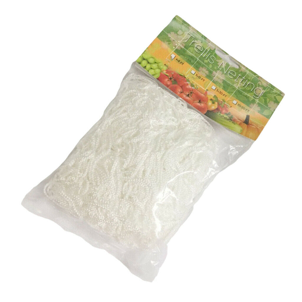 Nylon Garden Trellis Netting for Tomatoes/Beans/Vines Plant 1.35 x 2.7m