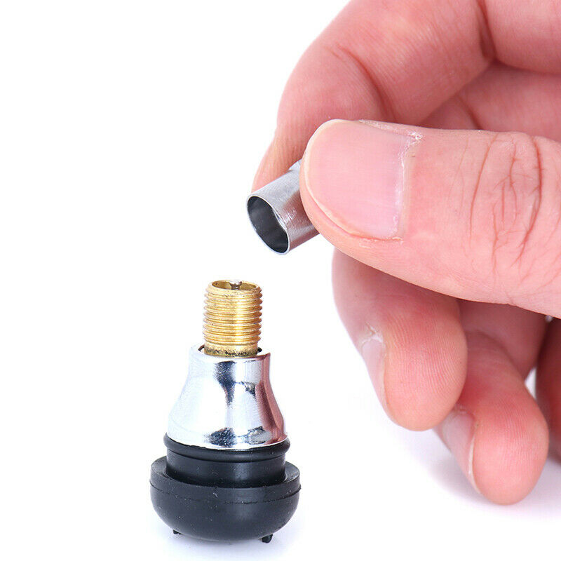 4PCS Black Car Motorcycle Tire Valve Core TR412ac Tire Valve Stems With C.l8
