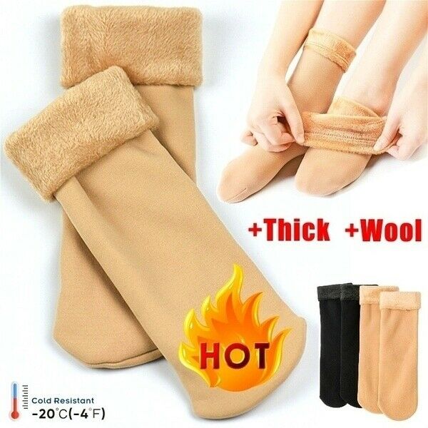 2Pairs Womens Soft Plush Warm Ankle Socks Causal Floor Cozy Socks Hosiery