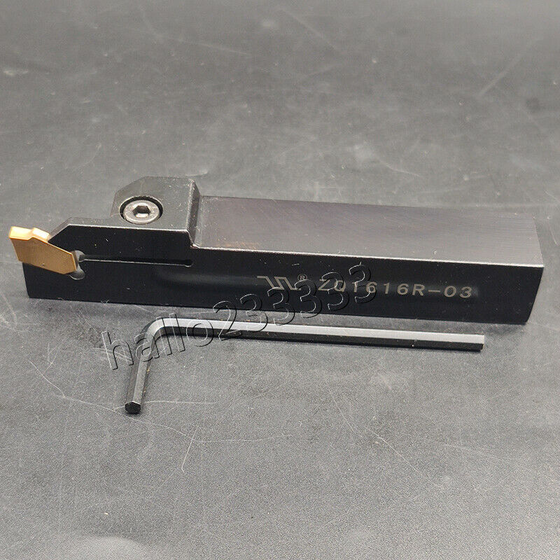 ZQ1616R-03 3mm wide Grooving cutting holder + SP300 3mm Grooving Cut-Off Insert